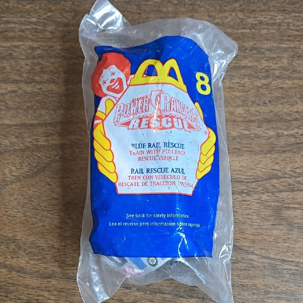 McDonalds Happy Meal‎ Toy, Blue Rail Rescue, 2000, New